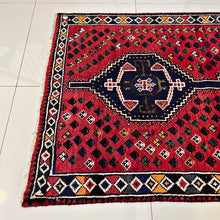 1970 SHIRAZ RUG 3’ 4” x 4’ 10” (MED.244)