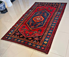 1930 ZANJAN RUG 4’ 3” x 7’ 1” (MED.FEA.145-1)