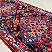 1960 PERSIAN NAHAVAND RUG 3’ 6” x 16’ (RUN.FEA.315)