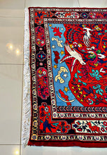 1950 BIDJAR RUG 4’ 6” x 7’ 6” (MED.FEA.422)