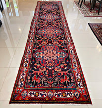 1960 PERSIAN NAHAVAND RUG 3’ 6” x 16’ (RUN.FEA.315)