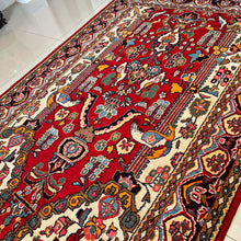 1950 KASHAN HAROON RUG 4’ 4” x 6’ 8” (MED.FEA.1130)