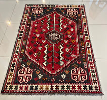 1960 SHIRAZ RUG 3’ 5” x 5’ (MED.267)