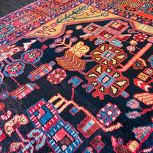 1950 NAHAVAND SAMPLER RUG 3’ 6” x 4’ 7” (MED#6100)