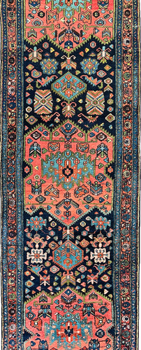 1930 SENAH RUG 3’ 6” x 16’ 5” (RUN.FEA#1051)