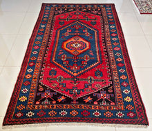 1930 ZANJAN RUG 4’ 3” x 7’ 1” (MED.FEA.145-1)