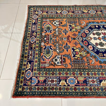 1940 ARDEBIL RUG 4’ 4” x 6’ 6” (MED.FEA#30831)