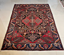 1930 SAVEH RUG 4’ 6” x 6’ 6” (MED.FEA.32107)