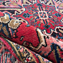 1950 HERIZ RUG 4’ 11” x 6’ 4” (MED/FEA:6164)