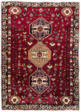 1970 QASHQAEI SHIRAZ RUG 3’ 8” x 5’ 1” (MED.240)