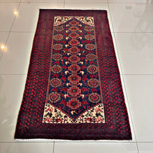 1940 BALUCH RUG 3’ x 5’ 5” (MED#7683)