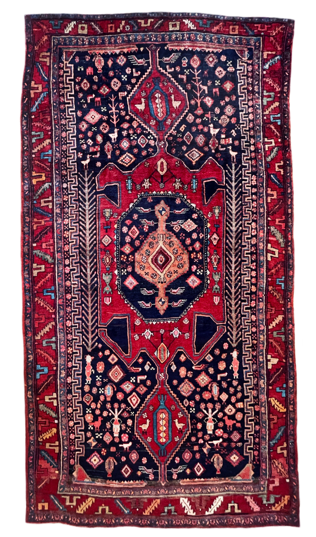 1940 PERSIAN SONQOR RUG 5’ x 9’ 2” (INV1002)