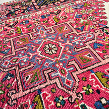 1950 QARAJEH (KARAJEH) RUG 3’ 7” x 11’ (RUN.FEA.5911)