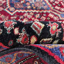 1970 BIDJAR RUG 4’ 5” x 5’ 3” (MED.FEA#2860)