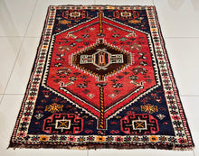 1950 SHIRAZ RUG 3’ 6” x 5’ (MED.245)