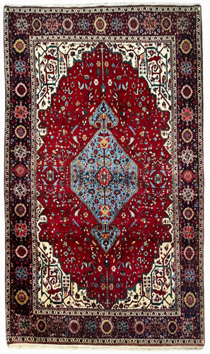 1950 BIDGENEH BIDJAR RUG 4’ 3” x 7’ 5” (MED.FEA.889)