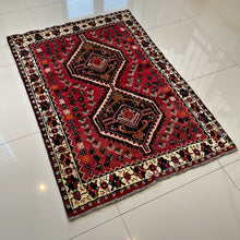 1970 SHIRAZ RUG 3’ 3” x 4’ 7” (MED#77)