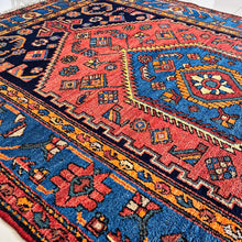 1930 ZANJAN RUG 4’ 4” x 6’ 6” (MED.FEA.959)