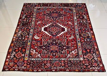 1930 QARAJEH RUG 4’ 10” x 6’ (MED.FEA.150)