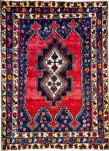 1950 AFSHAR RUG 4’ 6” x 6’ 3” (MED#572)