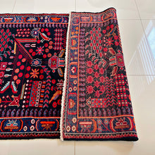 1940 SHAHSAVAN RUG 3’ 9” x 12’ 11” (RUN.FEA.39)