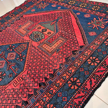 1930 ZANJAN RUG 4’ 3” x 6’ 7” (MED.FEA.5843)