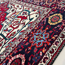 1950 BIDGENEH BIDJAR RUG 4’ 3” x 7’ 5” (MED.FEA.889)