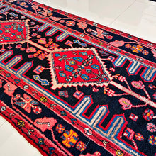 1950 PERSIAN NAHAVAND RUG 3’ 6” x 15’ 6” (RUN.FEA.935)