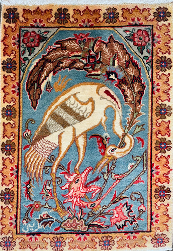 1930 TABRIZ RUG 1’ 10” x 2’ 6” (SMA#6015/6024)