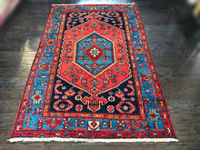 1930 ZANJAN RUG 4’ 4” x 6’ 6” (MED/FEA#948)