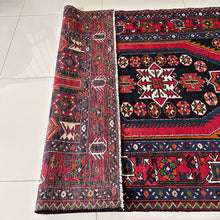 1940 SHAHSAVAN RUG 4’ 4” x 6’ 5” (MED.FEA.150)