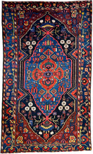 1930 BAKHTIARI RUG 4’ x 6’ 6” (MED.FEA.1401)