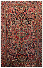 1930 SOLTANABAD RUG 4’ 3” x 6’ 7” (MED/FEA#533)