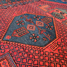 1930 ZANJAN RUG 4’ 3” x 6’ 7” (MED.FEA.5843)