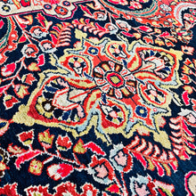 1940 PERSIAN MAHAL RUG 4’ 10” x 6’ 10” (MED.FEA.184)