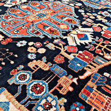 1940 NAHAVAND RUG 4’ 11” x 7’ 8” (MED.FEA.305)