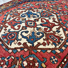 1930 HERIZ RUG 3’ 2” x 10’ 6” (RUN.FEA.6350)