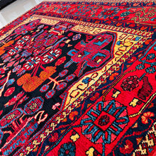 1950 NAHAVAND RUG 5’ 6” x 9’ 10” (MED.FEA.250)