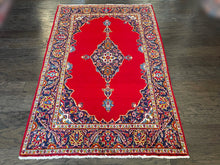 1970 KASHAN RUG 3’ 7” x 5’ 6” (MED#5995)