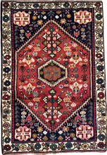 1960 SHIRAZ RUG 3’ 6” x 5’ 2” (MED.278)