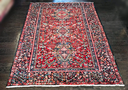 1940 QARAJEH RUG 5’ x 6’ 3” (MED#6206)