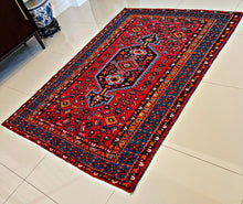 1940 PERSIAN ZANJAN RUG 4’ 6” x 6’ 3” (MED.215)