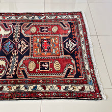 1950 ARDEBIL LENKORAN RUG 3’ 6” x 9’ 8” (RUN.FEA.6333)