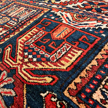 1930 BAKHTIARI RUG 4’ 10” x 6’ 4” (MED/FEA#2)