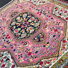 1960 QOM RUG 2’ 3” x 2’ 5” (SMA#5466)