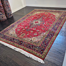 1950 TABRIZ RUG 6’ 3” x 9’ 6” (LAR#577)