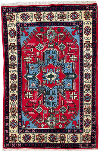 1980 ARDEBIL RUG 3’ 1” x 4’ 9” (MED.1153)