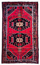 1950 BAKHTIARI RUG 5’ 5” x 9’ 2” (MED.FEA.681)