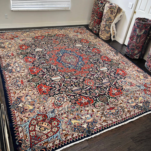 1970 KASHMAR RUG 10’ x 12’ 6” (LAR#920)