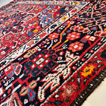 1930 QARAJEH RUG 4’ 10” x 6’ (MED.FEA.150)